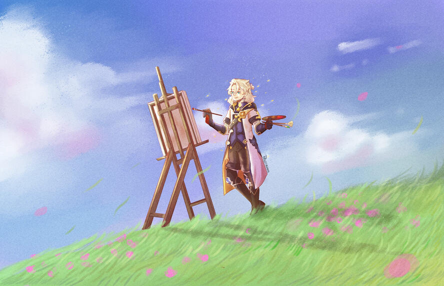 Albedo Kreideprinz The Wind Rises Fan Art